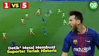 GILA GACOR BANGET😱!Inilah Aksi Gocekan Messi Mengejutkan Dunia Sebelum Berpindah Ke Psg