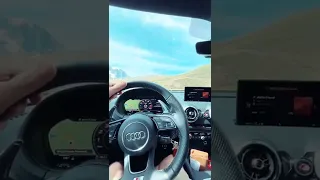 audi car driving Instagram reels video
