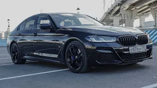 ЕДИНСТВЕННАЯ BMW 540d в СПб в кузове седан! Обзор БМВ 5 G30 LCI!