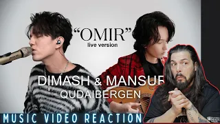 Dimash & Mansur Quadibergen - OMIR Live - First Time Reaction