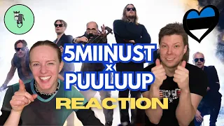 🇪🇪 5MIINUST x Puuluup - (Nendest) narkootikumidest ei tea me (küll) midagi | REACTION | Eurovision