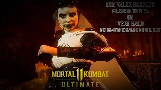 Mortal Kombat 11 Ultimate - Nun Valak Skarlet Tower On Very Hard No Matches/Rounds Lost