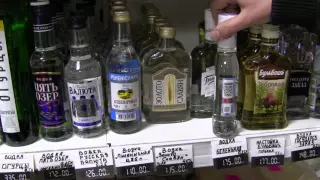 В Мурманске полицейскими пресечен факт реализации контрафактной алкогольной продукции