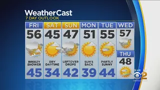 New York Weather: CBS2 11/21 Evening Forecast at 5PM