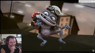 Rock Reacts Crazy Frog - Axel F (Official Video)