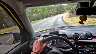 Suzuki Swift Sport 180HP - POV FAST Drive