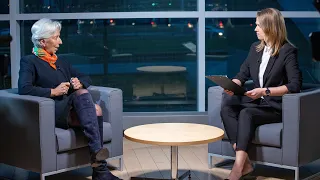 Intervija ar ECB prezidenti Kristīni Lagardu /Interview with Christine Lagarde, President of the ECB