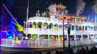 [2024] 4K NEW Fantasmic Full Show - Peter Pan Returns - Front Center POV - Disneyland Park