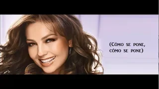 LENTO (Letra) DE THALIA ft GENTE DE ZONA