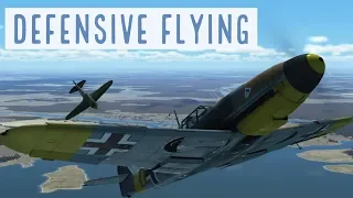 Defensive flying in World War 2 Air Combat Simulators