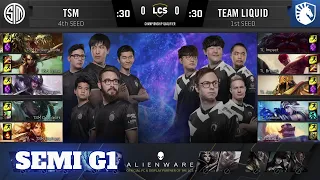 TSM vs Team Liquid - Game 1 | Semi Final Playoffs S10 LCS Summer 2020 | TSM vs TL G1