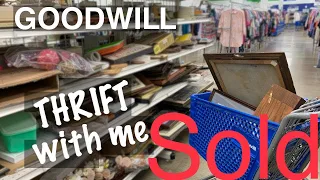 SOLD | GOODWILL Was Restocking! | Thrift With Me for Ebay | Reselling