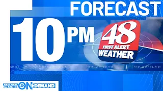 48 First Alert Weather: Monday 10 p.m. weather forecast