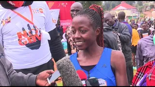 Athletes Wilfred Kimitei and Lodwina Chepngetich speak about dangers of Gender Based Violence (GBV)
