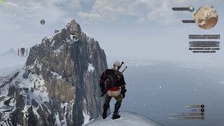 The Witcher 3 SKELLIGE RISKY JUMP