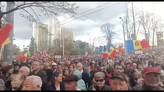 Долой Майю Санду! — в Молдове требуют отставки правительства