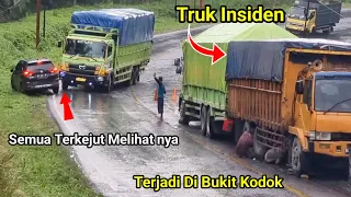 Truk Babar Belur, Insiden Truck Hari ini !! Luar Biasa Terjadi Di Bukit Kodok