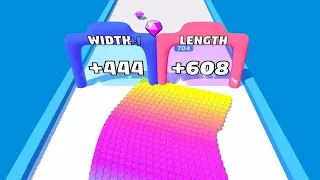 All Levels Canvas Run, Marble Run, Ball Run 2048 - Gameplay Walkthrough New Update YQ678CKA912