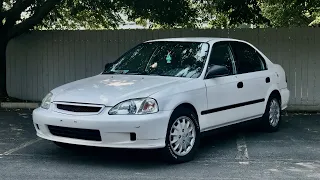 Restoring a 1999 Honda Civic in 10 Minutes! (On a Budget)