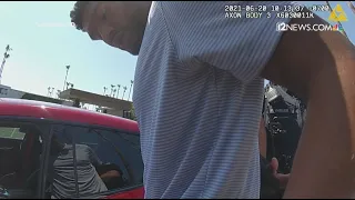 Scottsdale PD body cam video shows Arizona Cardinals Zaven Collins's arrest