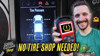 Toyota Tacoma TPMS Tool:  Reprogram After Rotating Tires or Swapping Wheels!
