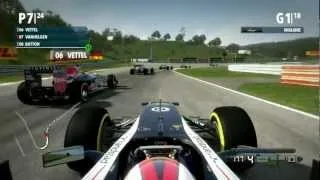 F1 2012 Gameplay Ita PC Gran Premio Di Budapest - Ultima goccia di carburante -