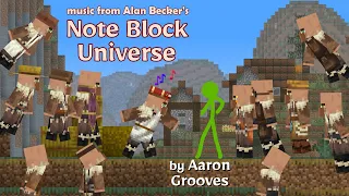 "Scene 3: Villager Big Band" 🏘️ Music by Aaron Grooves - Note Block Universe