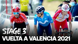 Vuelta a Valencia 2021 - Stage 3 Highlights | Cycling | Eurosport