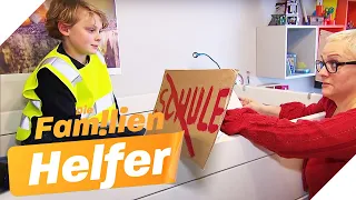 Rasmus (7), der kleine Demonstrant, verweigert die Schule! 🛑✋ | Die Familienhelfer | SAT.1