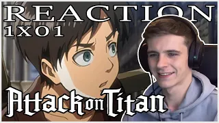 Attack on Titan | REACTION - 1x01 'To You, in 2000 Years: The Fall of Shiganshina, Part 1'