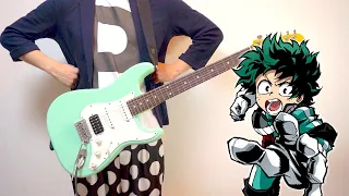 【TAB】Boku no Hero Academia OP - THE DAY (Guitar Cover) 僕のヒーローアカデミア ギターで弾いてみた