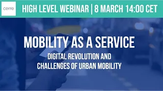 MaaS: Digital revolution and challenges of urban mobility