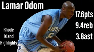 Lamar Odom Rhode Island(College) Highlights