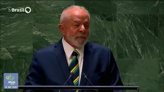 Presidente Lula fala sobre desigualdade em discurso na ONU