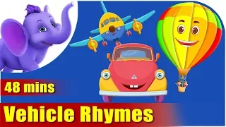 Vehicle Rhymes - Best Collection of Rhymes for Children in English