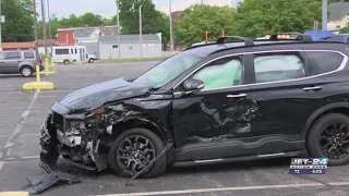 Three car accident takes place on East Bayfront Parkway