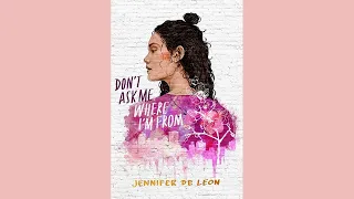 Author Jennifer De Leon with Don't Ask Me Where I'm From