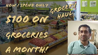 Cost of living in Canada | HOW I SPEND ONLY $100 ON GROCERIES A MONTH! (Per Person)#groceryhaul