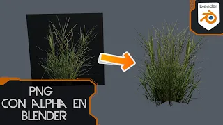 PNG's, Alphas y Transparencias en Blender - Consejos Rápidos