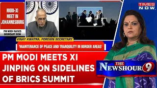 PM Modi Meets Chinese President Xi Jinping On The Sidelines Of BRICS Summit | Breaking On Newshour