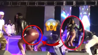 Mia Guissé explose le concert avec une tenue de ouff, regardez le show...