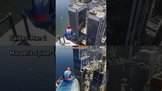 Fisk Tower and other map changes in Spider-Man 2 vs. Spider-Man Remastered! #spiderman #gaming