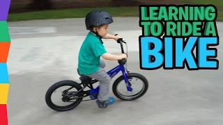 Watch 4-year-old Ben learn to ride a bike in 5 minutes!!!