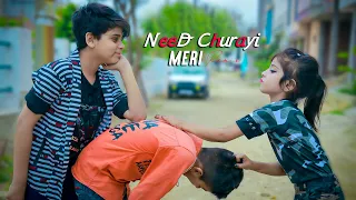 Neend Churai Meri |Funny Love Story|Hindi Song | Cute Romantic Love Story|SaifinaDareib |Meerut Star