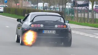 Toyota Supra Compilation 2024 | Accelerations, Burnouts, Boost, Flames & Bangs