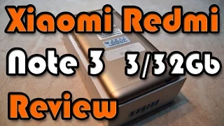 Xiaomi RedMi Note 3 - детальный обзор отличного смартфона на процессоре МТК Xelio X10