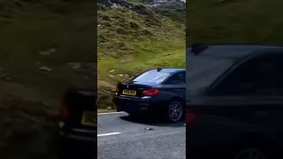 #BMW #M235i 6MT acceleration at Black Mountain Pass, Wales