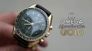 The Omega Speedmaster in MOONSHINE GOLD - Green Moonwatch