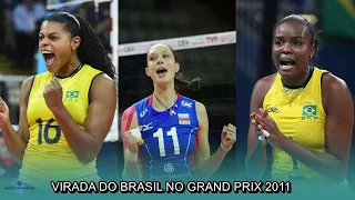 Rússia abre 22 a 15 na semifinal do Grand Prix 2011 e Brasil vira de maneira ESPETACULAR