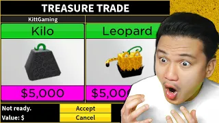 Trading  Kilo To Leopard For 50 Hours- Blox Fruits